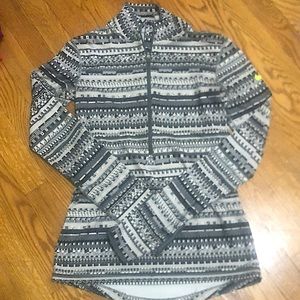 Patterned Nike quarter-zip